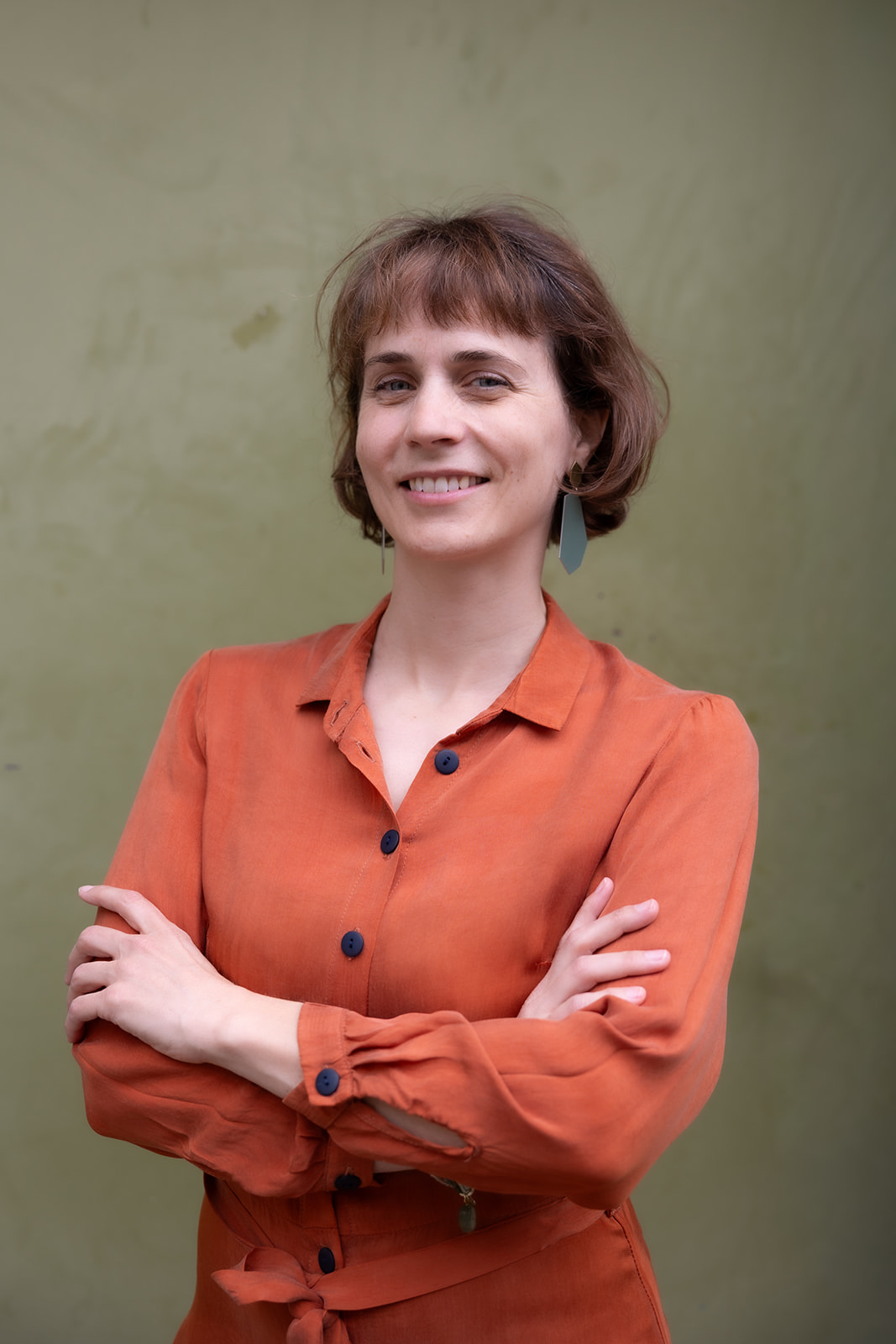 Porträt von Claudia Staub, Inhaberin der Denkparade GmbH